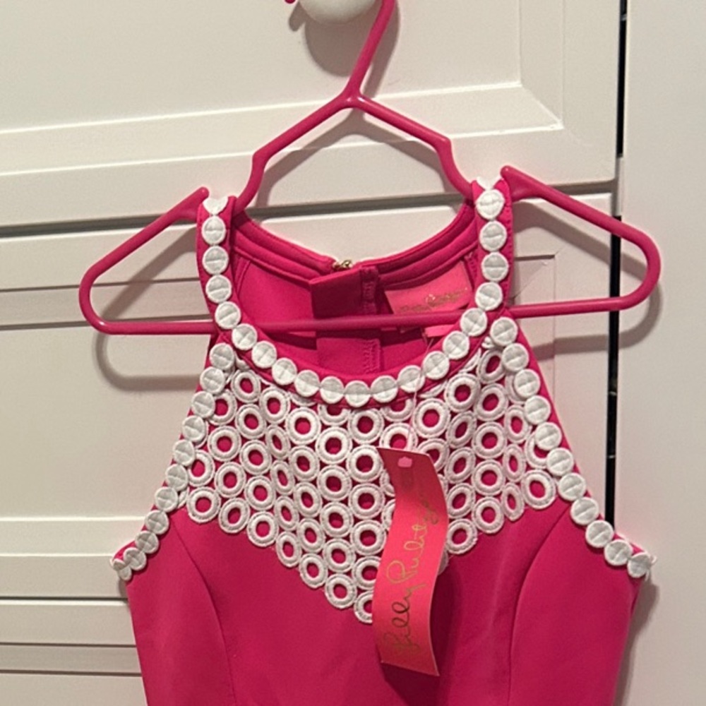 Pink Sleeveless Kids Dress
